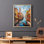 NAUTICAL Series DLxxvi - reproduction encadrée de qualité supérieure - prête à être accrochée - aucun clou requis
