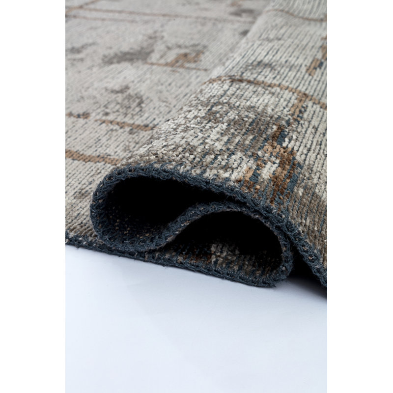 Tapis brun / beige / gris Rapture, Rectangle 7 pi 10 po x 9 pi 10 po