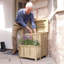 Silbury Wood Elevated Planter