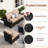 7-pieces Patio Conversation Set With Wide Armrests And Fire Pit Table,outdoor Rattan Seating Group-400181835