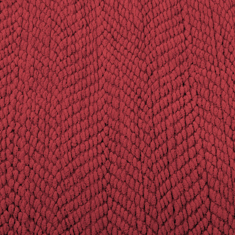 Tweed Knitted Throw Blanket, 60" x 80", Forever Blue