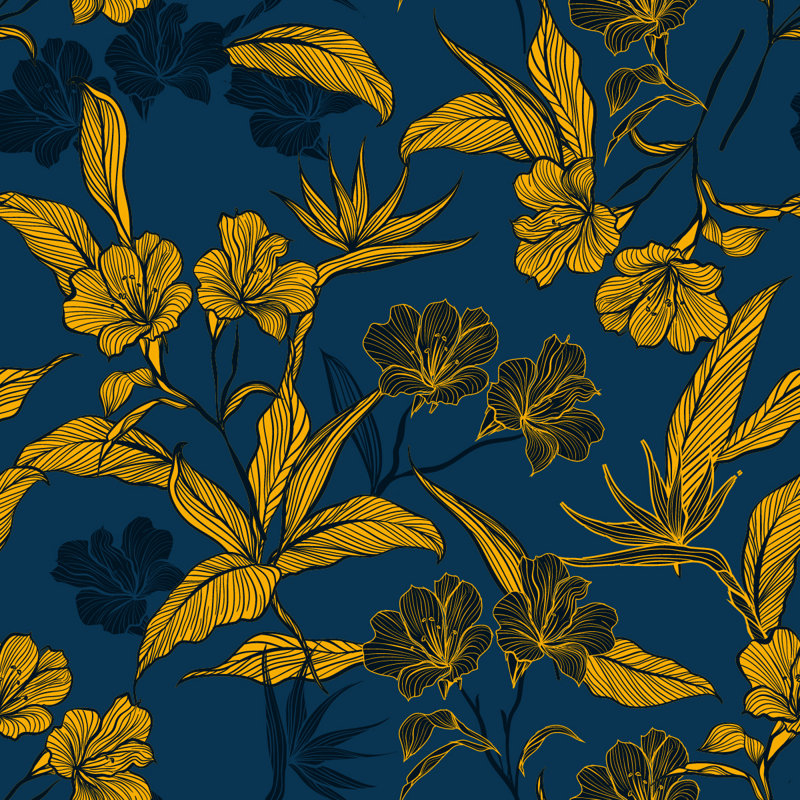 Rouleau de papier peint 18,75 pi x 25 po Flowers