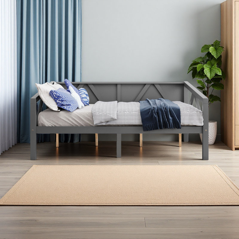 Lit de jour double, Grey, Complet/Double
