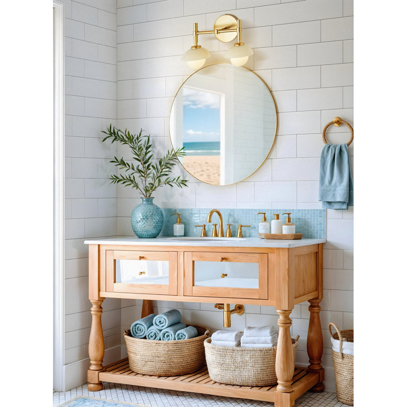 Ariel Double Armed Sconce