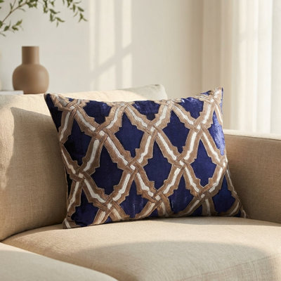 Housse de coussin rectangulaire et insert Anxo