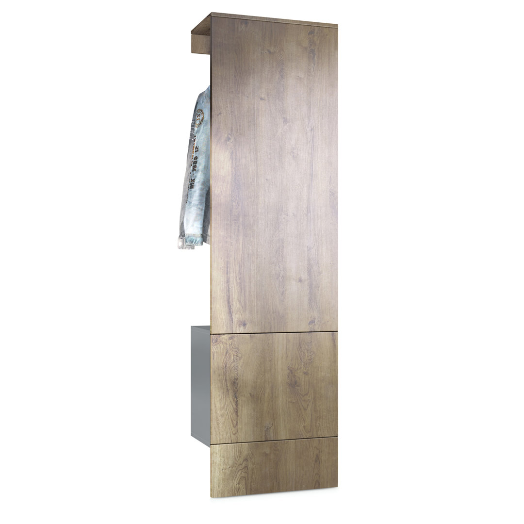 Carlton Garderobe Set 5 Anthrazit