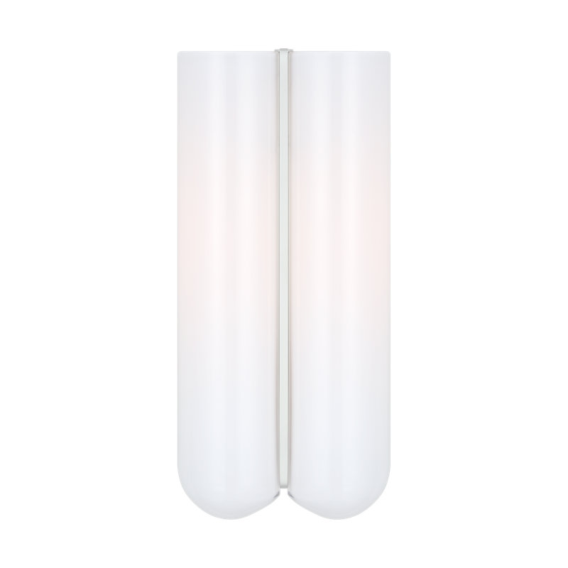 Cheverny 1 - Light Flush Mounted Sconce, Matte White