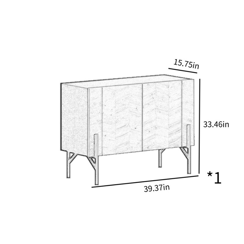 Small Living Room Accent Cabinet
