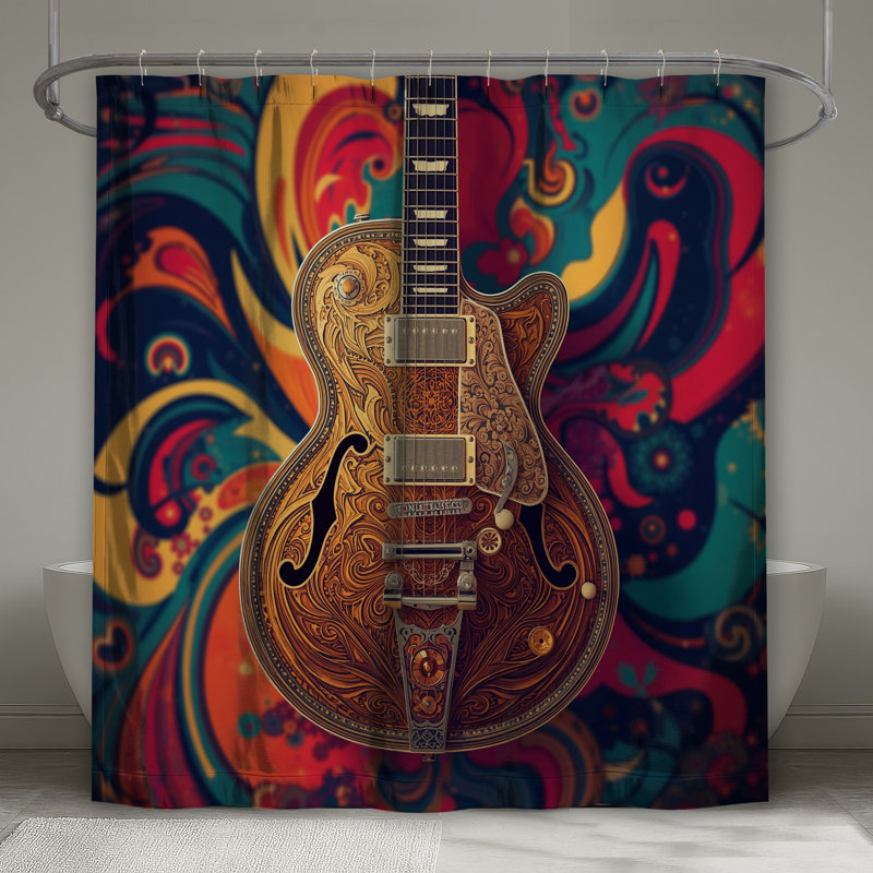 Rideaux de douche Intricate, 70in W x 72in H