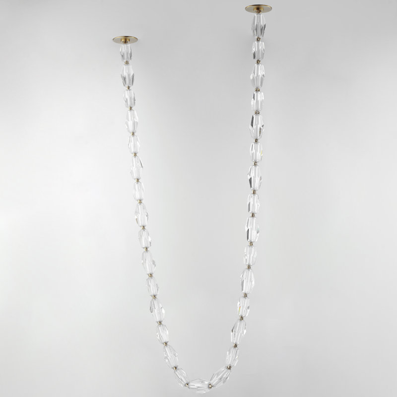 13 - Light LED Flush Mount, Gold
