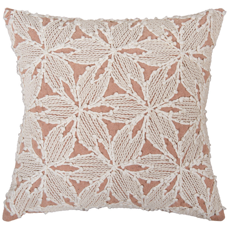 Recycled Cotton Canvas Throw Pillow, Gold/Natural, Down Blend