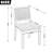 Amando Mid Century Modern Farmhouse Style Rattan Dining Chairs, Cane Upholstered Kitchen Side Chair With Natural Hardwood Frame-559498585