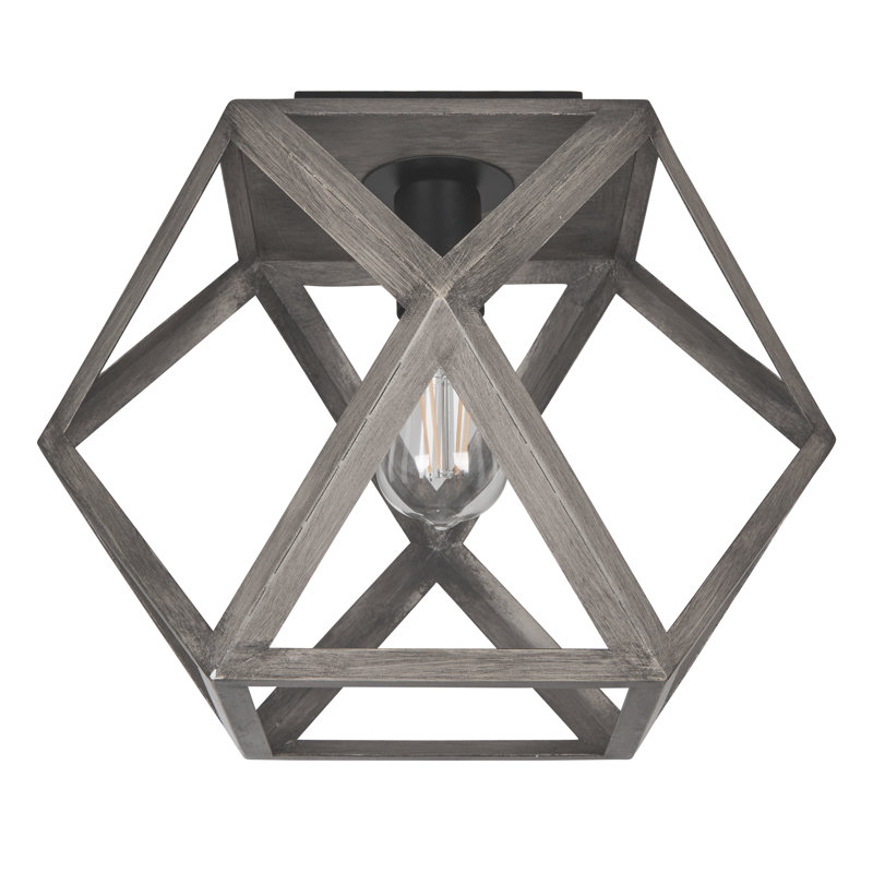 Wood Flush Mount