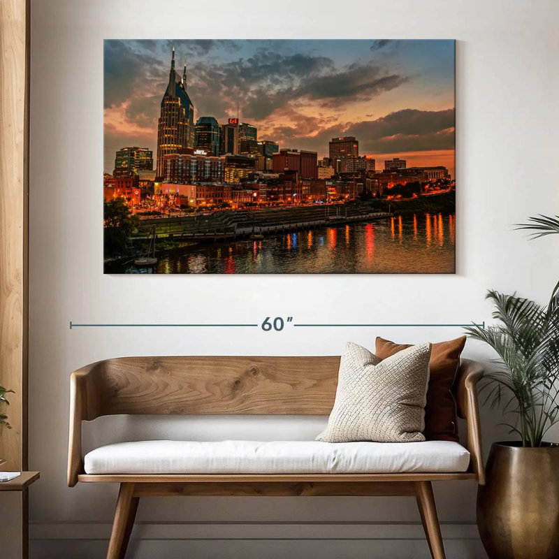 Horizon de Sirci Nashville Sundown, H 34 po x l 51 po