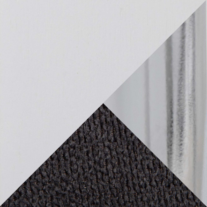Ensemble de tabourets pivotants contemporains avec repose-pieds, Gris