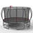YC 16FT Trampoline Pumpkin- Black Red