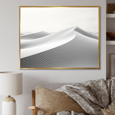 «Eernal Desert Dreams Minimalisme I», art mural sur toile