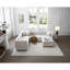 Canapé modulaire contemporain en velours avec 4 coussins pour le salon, beige