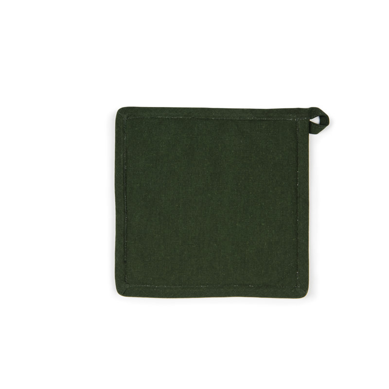 Excelsa Leopard Cotton Potholder & Oven Mitt Set