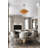 Lillard 12-Light 3-Tier Gold Chandelier With Gold Leaf Interior