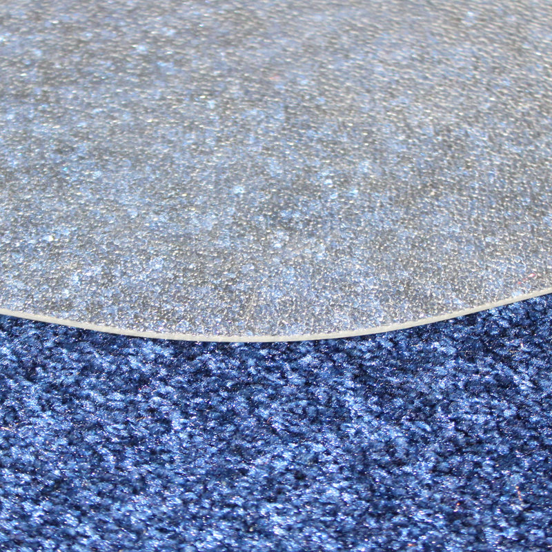 Cleartex 9Mat Polycarbonate 9-Sided Chair Mat for Carpets up to 12mm, Clear