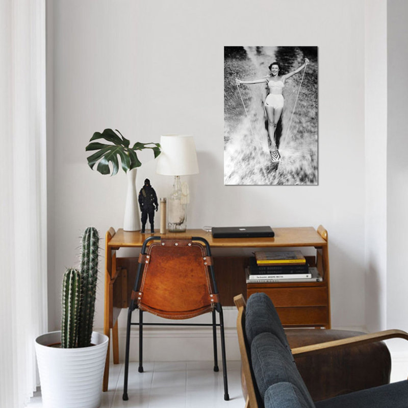 Reproduction de photo sur toile tendue, H 18 po x l 12 po x P 1,5 po, Pas de tapis, Toile tendue