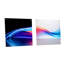 Blue Prism Pulse - ensemble d'art mural en verre acrylique arc-en-ciel de 2-1188238705