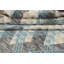 Tapis de la surface en laine marocain/ivoire 5 pi 3 po x 7 pi 11 po one-of-kind à la main noué la new age