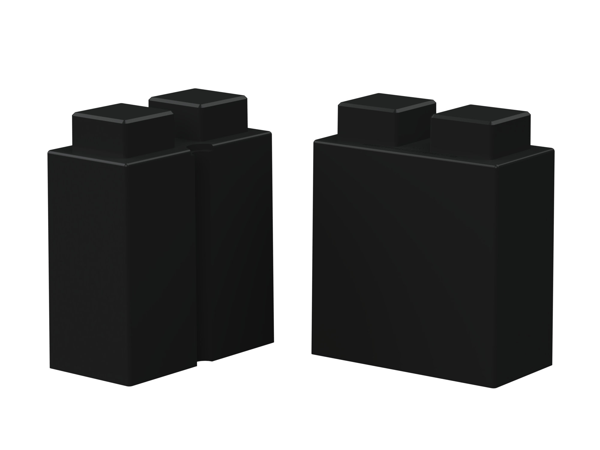 Lego Blocks Everblock Dimensions Wall Kit With Door Modular Giant