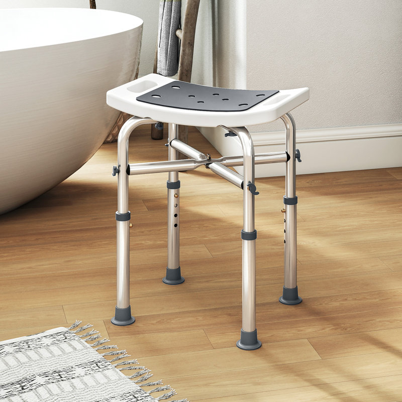 Shower Stool, Grey