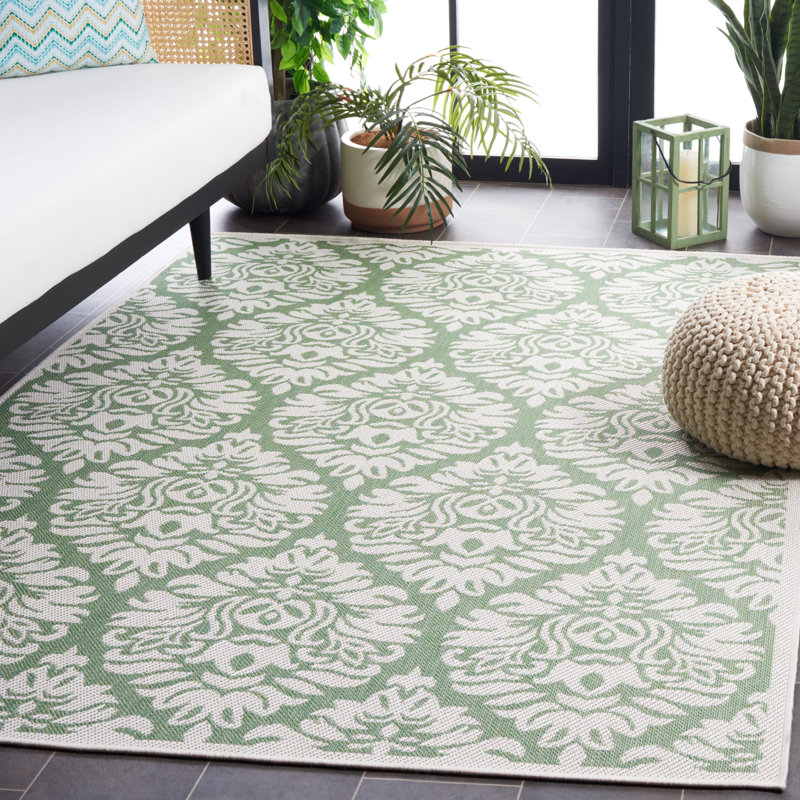 Tapis d'intérieur / extérieur Nalaiya Performance, Rectangle 4 pi x 6 pi
