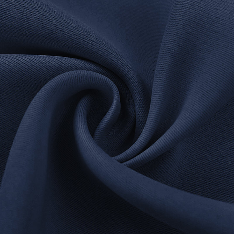 Blackout Curtains for Bedroom/Living Room Parkview Room Darkening Grommet Modern Drapes, 55" W x 90" L, Navy