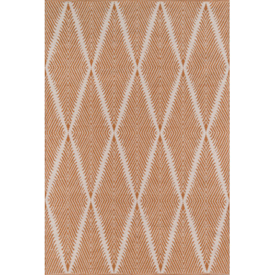 River Geometric Handmade Flatweave Area Rug