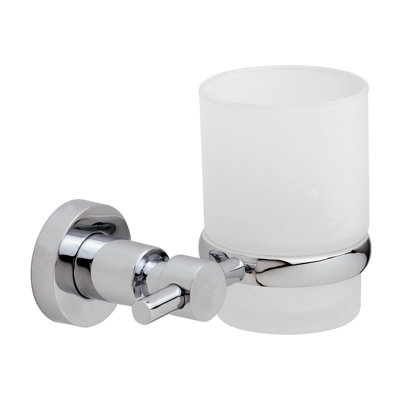 No Drill Loxx Tumbler and Tumbler Holder -  no drilling required, LO145-CHR