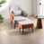 Beige / orange Leathaire
