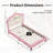 Calton Upholstered Princess Bed With Crown Headboard-1152793407-1156239132
