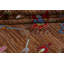 Tapis turc Oushak fait à la main brun 8 x 10