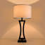 Lampes de table modernes, lampe de table transitionnelle pour le salon, lampes de chevet contemporaines