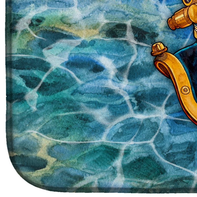 Tapis de séchage pour casque à plongée en mer profonde