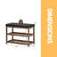 Entryway 3 Tier Wood Shoe Bench, Shoe Rack, Entryway Furniture-97414023