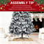 Flocked Artificial Christmas Tree-289095257