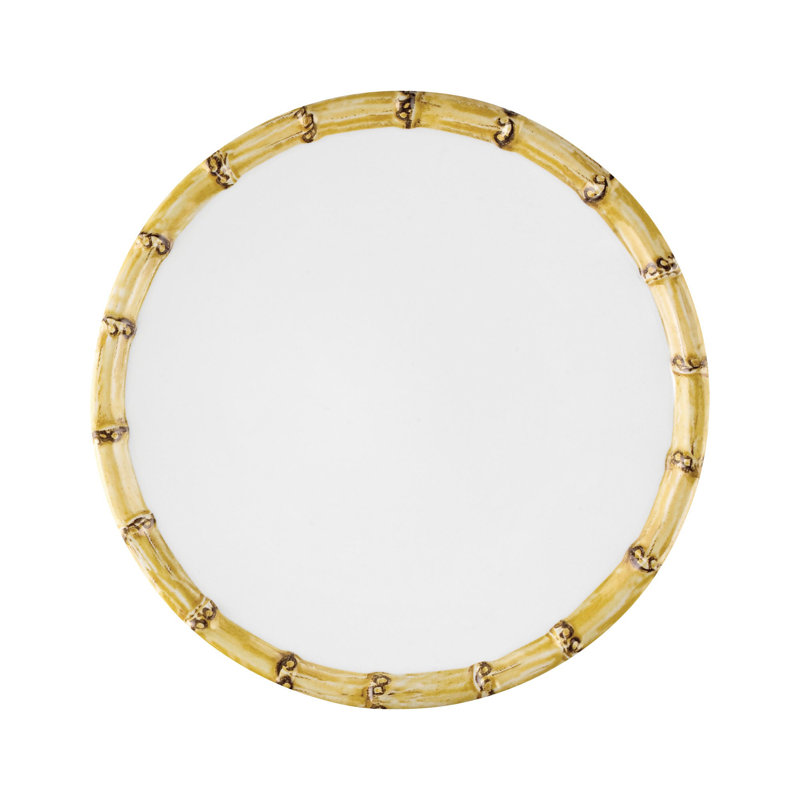 Bamboo, 9" Melamine Plate S6