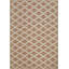 Tapis kilim Durrie Nomade tissé à plat 8 x 10 po