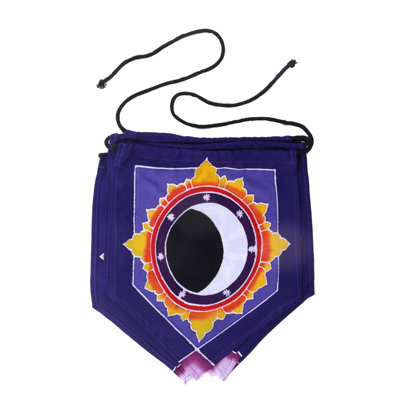 Hand Woven Rayon Wall Hanging