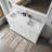 Espresso Double Bath Vanity 60 in. W x 22 in. D, Cultured Marble Top, and 58 in. Mirror-1741101774