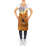 No Pattern Bib Apron
