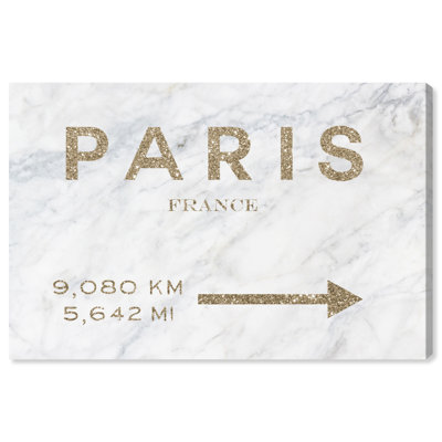 Impression sur toile, mode et glam Paris