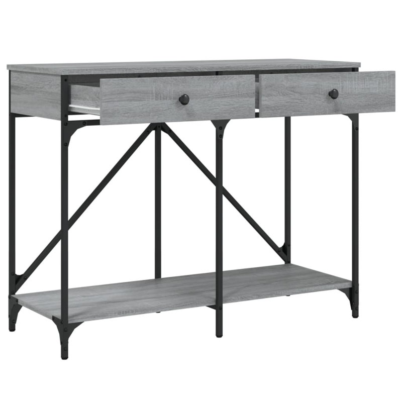 Ramesh 100cm Console Table, Grey Sonoma