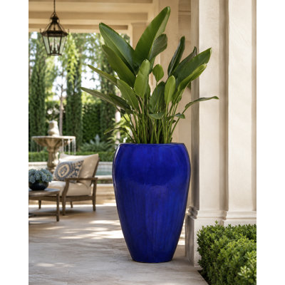 28 in. Citizen Vase - Falling Blue