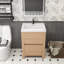 Meuble-lavabo simple 23,5 po avec plateau Laverock-832213098